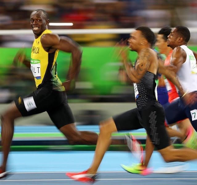 Usain Bolt'un Hayatının Pozu