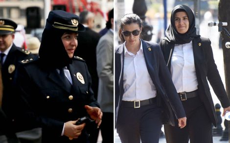 Türkiye'nin İlk Başörtülü Kadın Polisleri