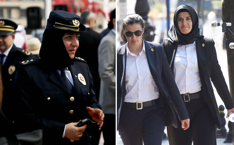 Türkiye'nin İlk Başörtülü Kadın Polisleri