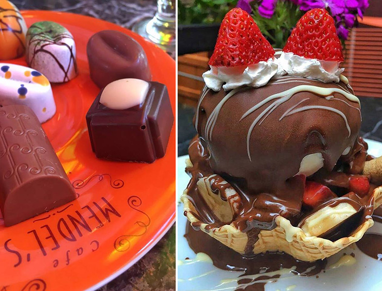 Mendel�s Cafede Badem Şekerinden Çikolata Dünyasına Yolculuk