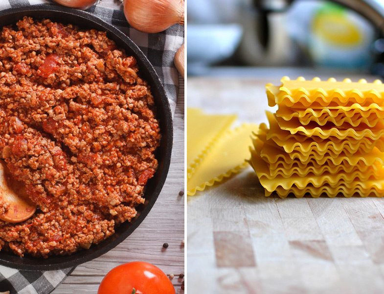 Börek Tadında Fırında Kıymalı Lazanya Tarifi Resimlerle Tesettür