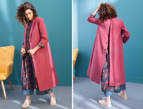 Kuaybe Gider 2016-2017 Sonbahar Kış Palto ve Elbise Modelleri