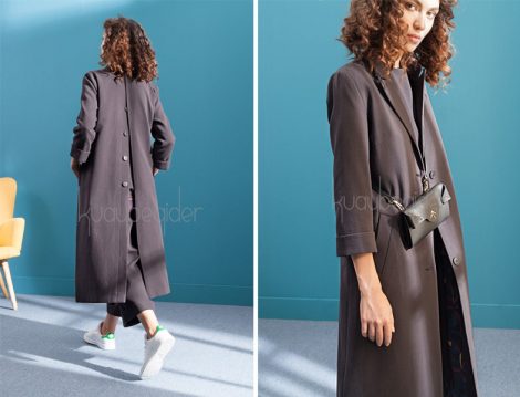 Kuaybe Gider 2016-2017 Sonbahar Kış Palto ve Elbise Modelleri