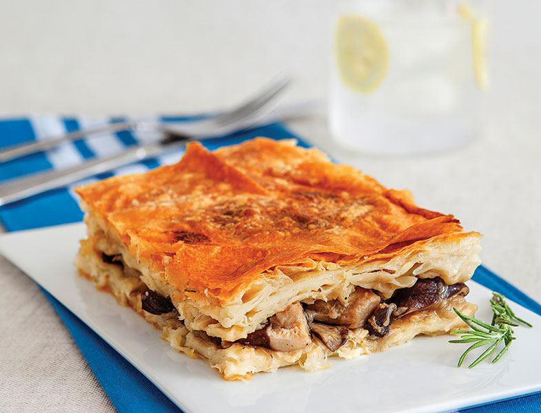 İç Harcında İstiridye Mantarı Olan Nefis Bir Börek Tarifi