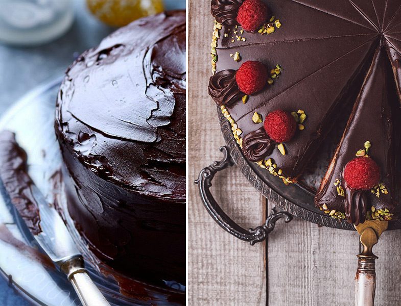 Çikolata Ganajlı Pasta Tarifi Resimlerle Tesettür Giyim Modelleri ve