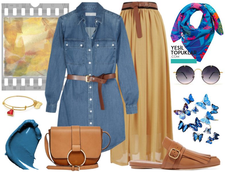 2017 Ayakkabı ev Çanta Modelleriyle Tesettür Kombin Resimlerle