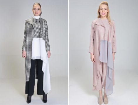 Hilal Oğuzkan 2017 Tesettür Elbise Modelleri