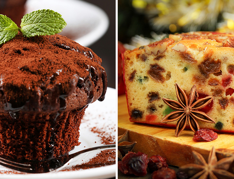 Biri Meyveli Biri Çikolatalı Yapımı Kolay Lezzeti Enfes 2 Kek Tarifi