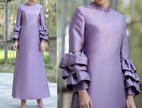 2018 Tesettür Abiye Elbise Modelleri