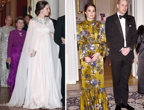 Prenses Kate'in Hamile Hanımlara Örnek Olacak Giyim Stili