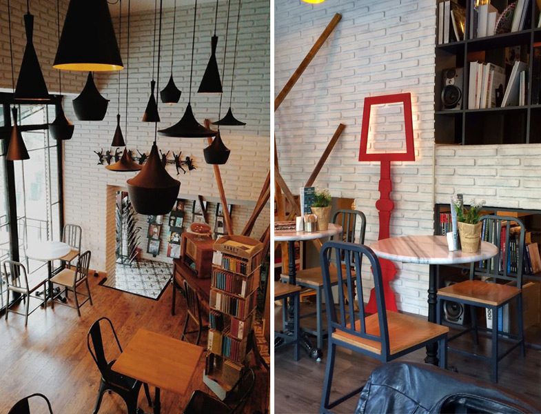 Öğrencilerin En Sevdiği Mekanlar Tasarım Book Shop Cafe
