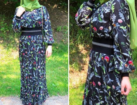 Safiye Ekiz 2018 Yaz Tesettür Giyim Elbise Modelleri