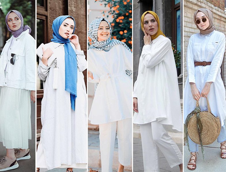 solsikke Tilladelse Forkæle Tesettür Moda İnstagramlarının Beyaz Yaz Kombinleri | Resimlerle Tesettür  Giyim Modelleri ve Online Tesettür Alışveriş