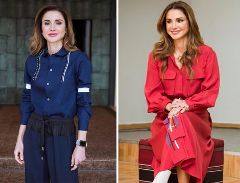 Ürdün Kraliçesi Rania el Abdullah Gömlek Modelleri