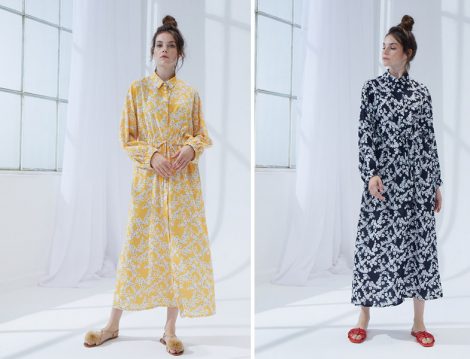 Kevser Sarıoğlu Çiçekli Elbise Modelleri