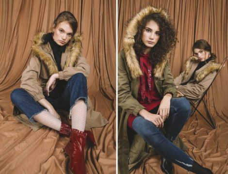 Vesna Desing 2018-19 Kürklü Palto Modelleri