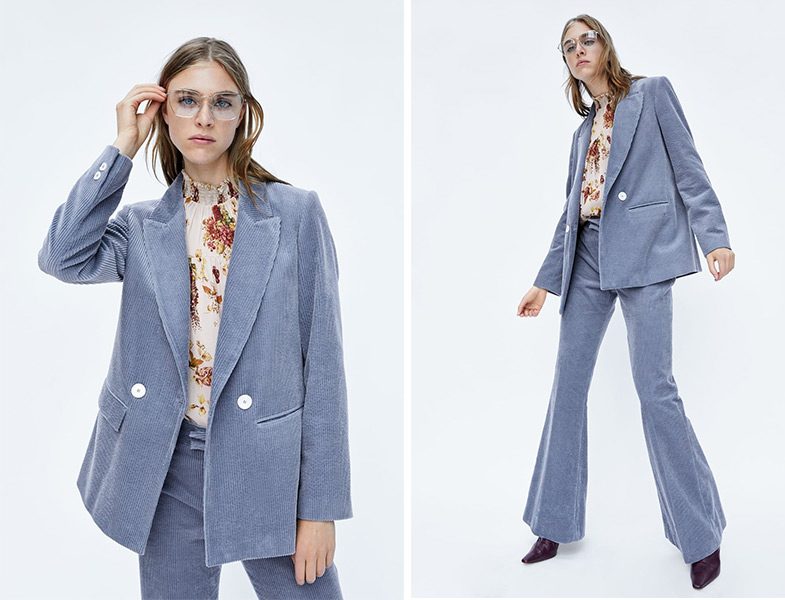 Zara Kadife Ceket ve İspanyol Paça Pantolon