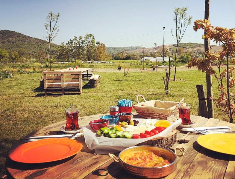 Çiftlikköy Organik Yaşam Köyü Kahvaltı