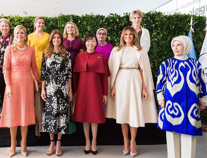G20 Zirvesi First Lady'lerin Giyim Stilleri