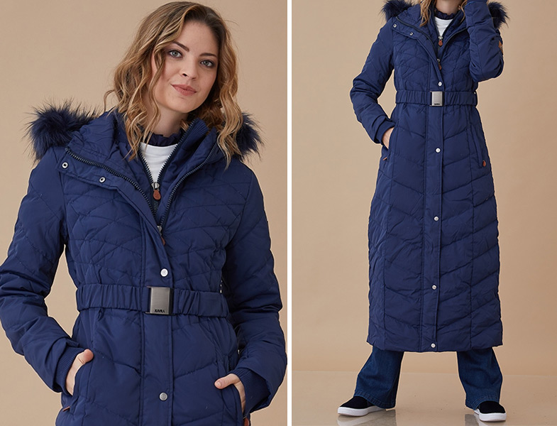2019�un En Güzel 10 Uzun Şişme Mont Modeli