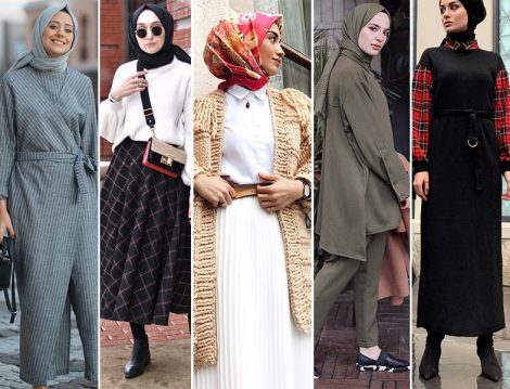 2019 Tesettür Tulum - Etek ve Elbise Modelleri
