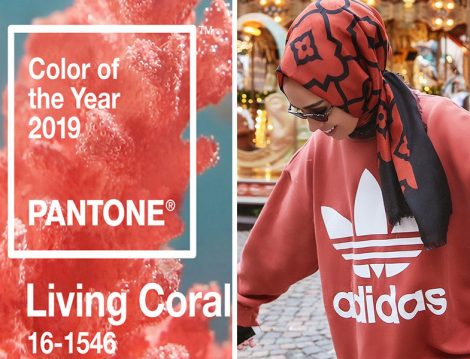 2019 Yılının Rengi Canlı Mercan ve Adidas Sweat