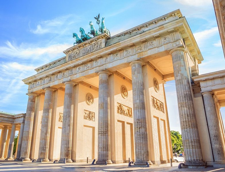 Almanya Berlin Brandenburg Kapısı