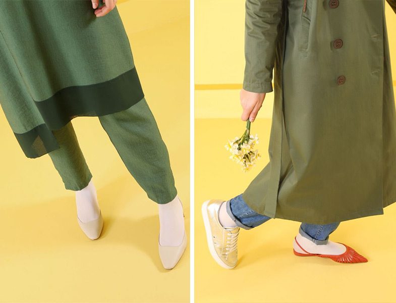 HE-QA 2019 İlkbahar Yaz Koleksiyonu Beyaz Çorap Trendi
