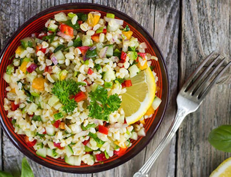 Bulgurlu Yaz Salatası Tarifi