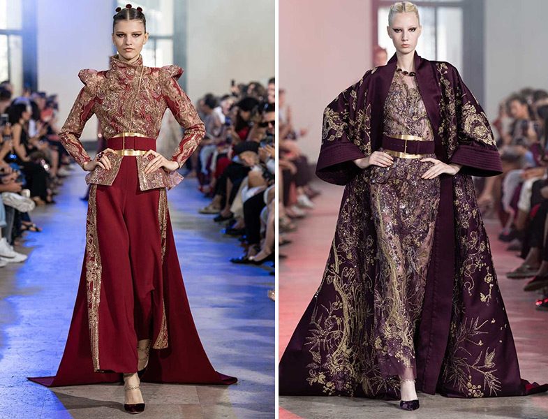 Elie Saab 2019 Couture Kaftan ve Elbise