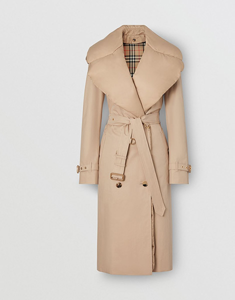 Burberry 2019-2020 Sonbahar Kış Trençkot Modelleri-12