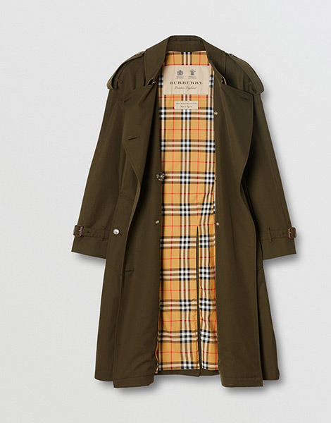 Burberry 2019-2020 Sonbahar Kış Trençkot Modelleri-3