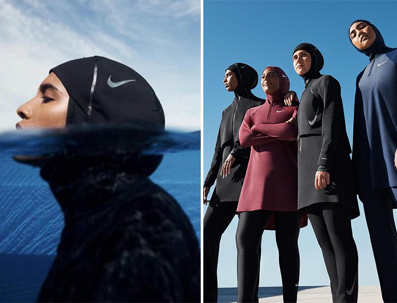 Плавательный хиджаб Nike