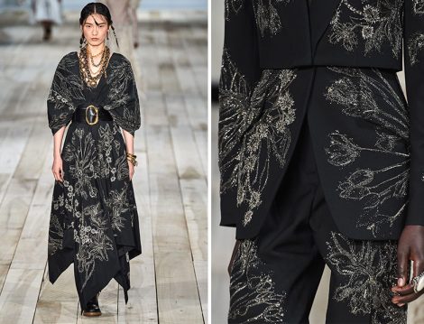 Alexander McQueen El İşleme Pantolon – Ceket ve Elbise Tasarımları