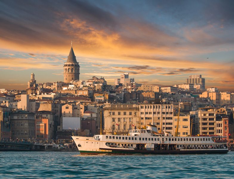 İstanbul Galata Kulesi Manzarası
