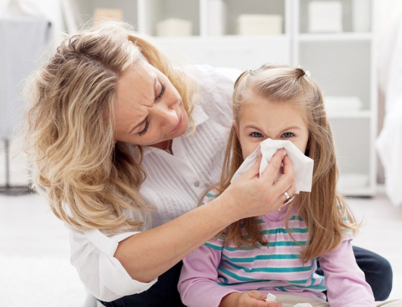 Çocuklarda Sonbahar Alerjisi ve Grip