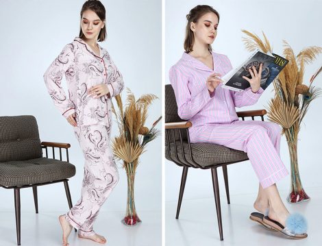 Ladymina Pijama Modern Pijama Takımı