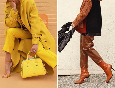 Sarı Kaban-Ceket-Pantolon-Çanta-Ayakkabı ve Deri Pantolon- Topuklu Deri Çizme