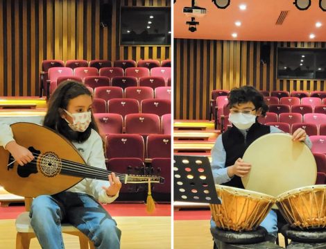Palet Türk Müziği İlkokulu Öğrencileri Saz ve Tef
