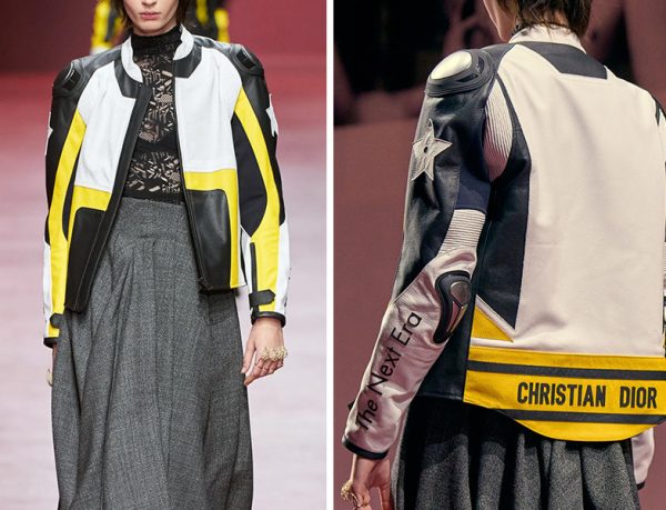 Christian Dior Biker Ceket ve Etek