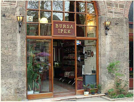 bursa ipek mağazası