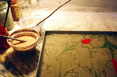 ebru sanatı