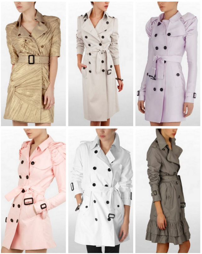 burberry 2010 yaz tunik pardesü modelleri 2
