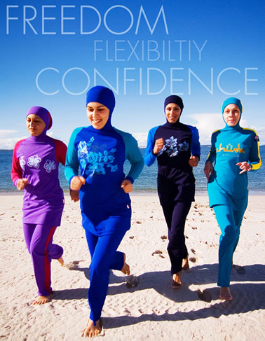 Tesettür Mayosunun Türkiye’de Adı Haşema, Dünyada Burkini!