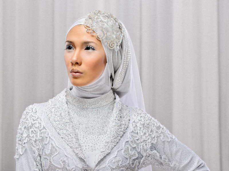 Irna la Perle Tesettür Gelinlik Modelleri