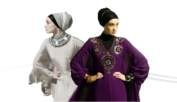 Tesettür Abiye Modelleri 2011-2012