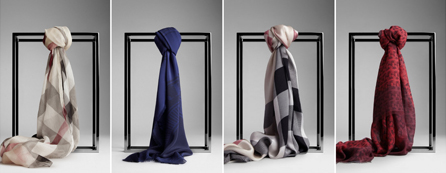 Burberry 2012 Eşarp Koleksiyonu