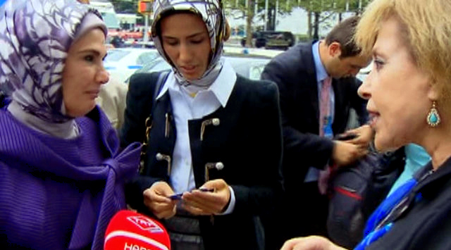 Emine Erdoğan’a Amerika’da Büyük İlgi!