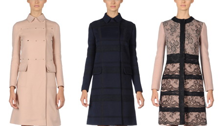 Valentino 2012 Koleksiyonunda Trençkotlar ve Kabanlar Başrolde!