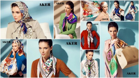 Aker Eşarp 2012 Yaz Koleksiyonu